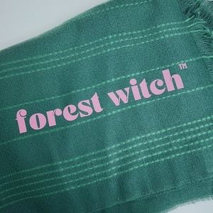50 in x 60 in Forest Witch throw blanket